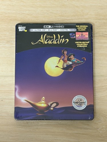 Aladdin steelbook new - 4k,